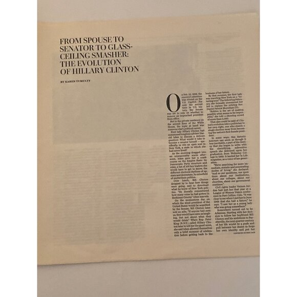 Clinton Hillary Special Convention Issue The Washington Post National Weekly - Picture 2 of 14